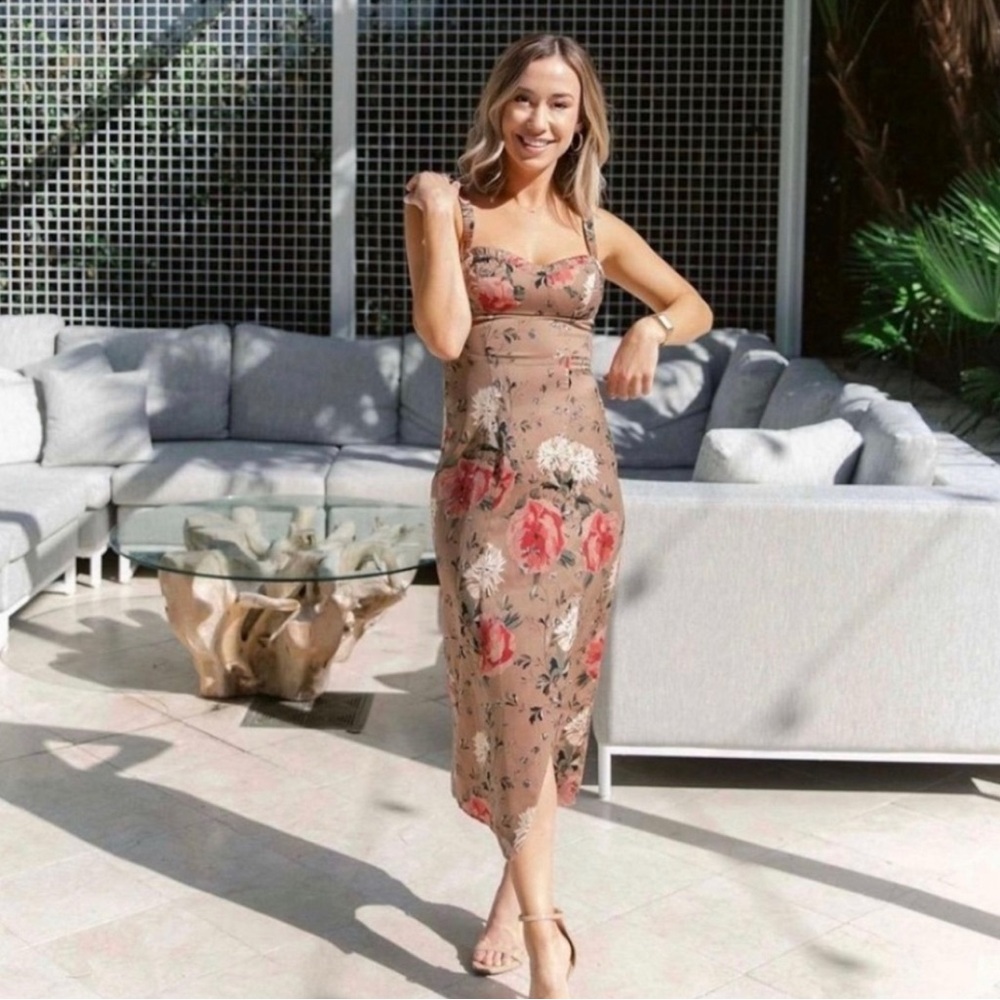 Saltwater Luxe • Darlene Midi Dress NWOT